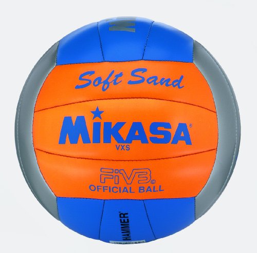 MIKASA Soft Beach Volleyball, Mehrfarbig, 5