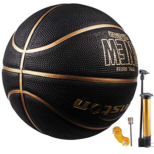 Senston Basketball Größe 7 Basketbälle Arena Training Erwachsene Anfänger Gummibasketball…