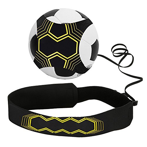 Infreecs Football Trainer Fußball Practice Solo, Fußball Training Adjustable Waist Belt für Kinder Anfänger Kick Off Trainer