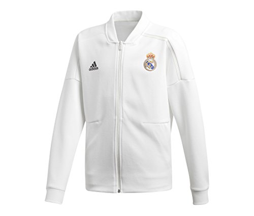 adidas 2018-2019 Real Madrid ZNE Anthem Jacket (White) – Kids