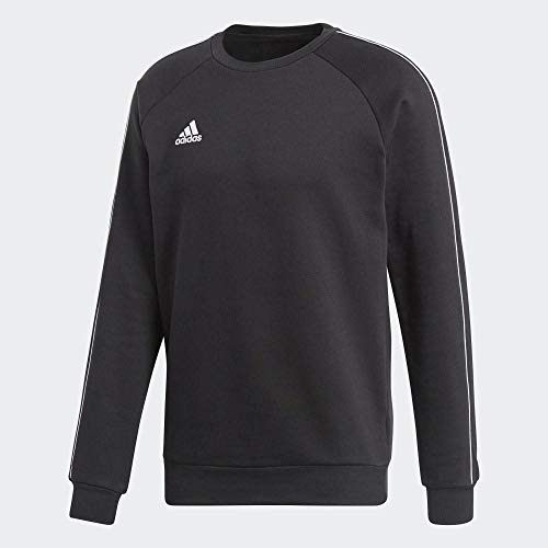 adidas Herren CORE18 SW TOP Sweatshirt, Black/White, L